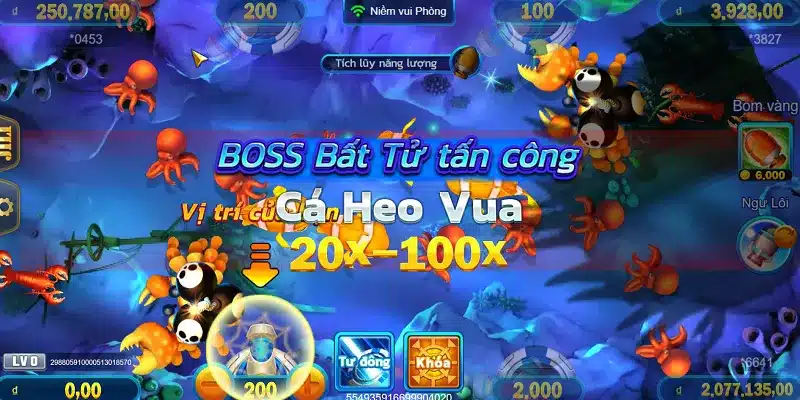 Bắn Cá Long Vương – Cuộc chiến dưới lòng đại dương tại XIN88